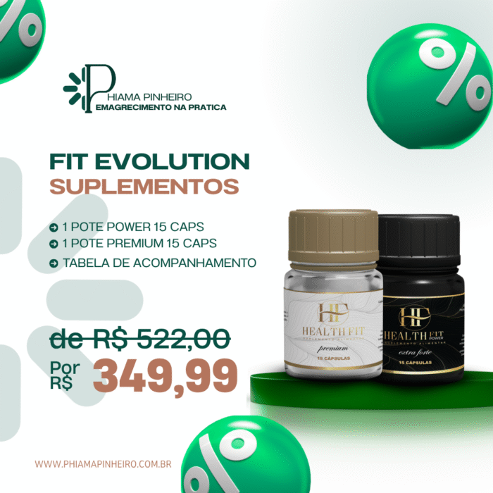 Combo HEALTHFIT 30 dias - POWER + PREMIUM