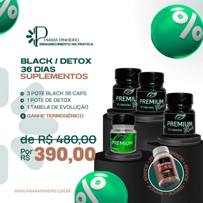 Black / Detox 36 dias